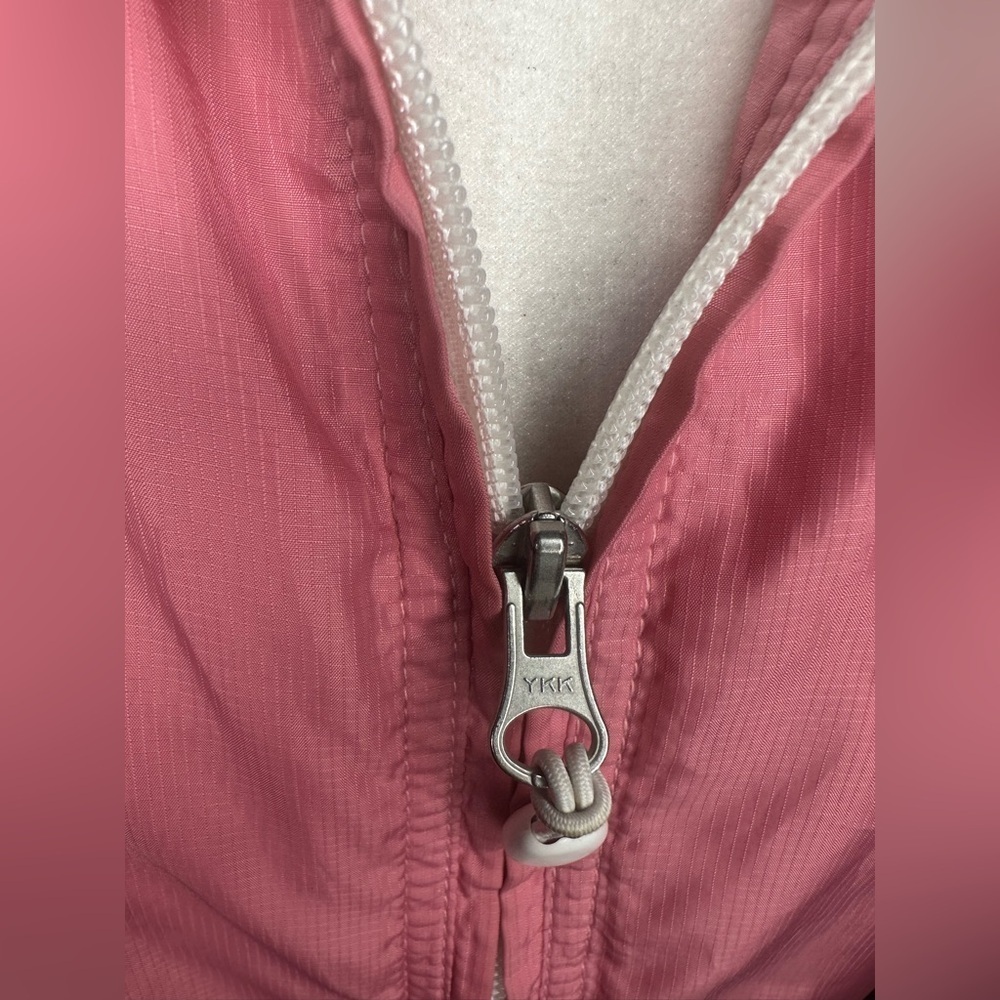 Eddie Bauer Pink Outdoor Windbreaker Jacket size M - Picture 2 of 10